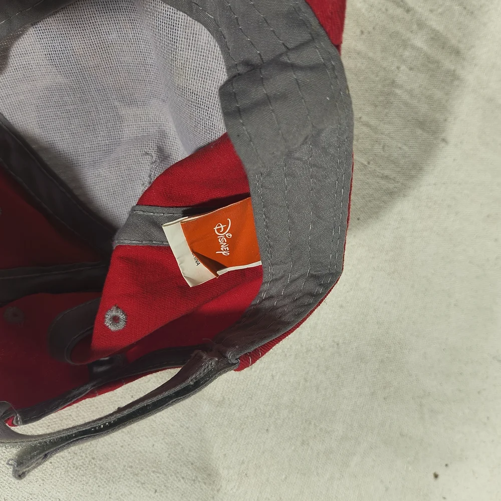 Kids Adjustable Cap Red and Grey by Disney Mickey Mouse